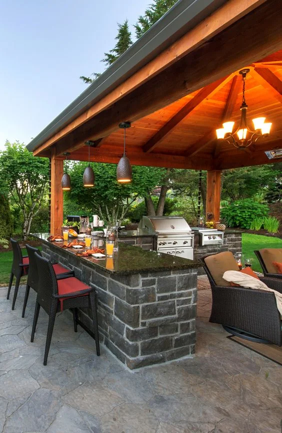 Outdoor bbq and bar cheap